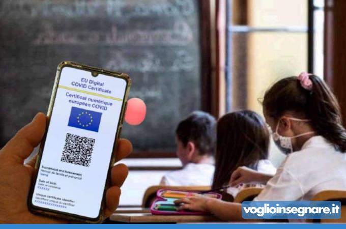 Green Pass scuola: docenti demansionati e supplenti non pagati. Situazione di caos fino a giugno.