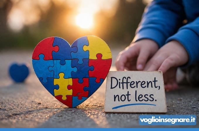 Giornata Mondiale per la Consapevolezza sull'Autismo: “Different, not less”