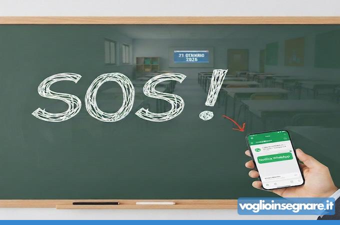 Scuole in SOS: le cattedre sono vuote, ma i docenti non rispondono agli interpelli