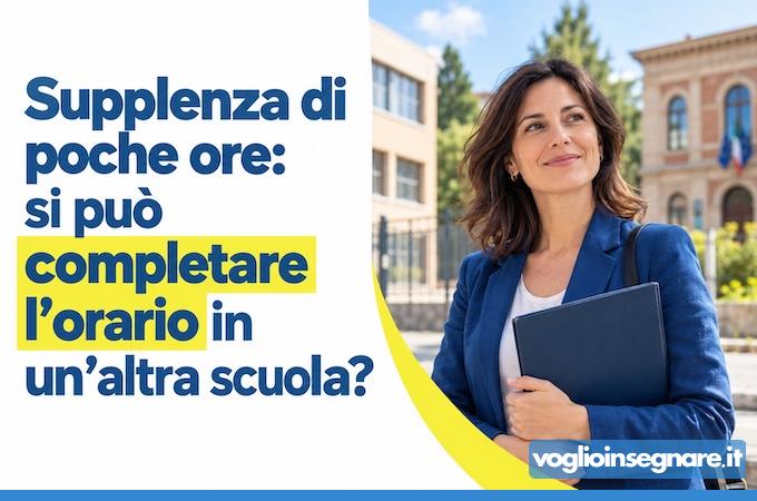 Supplenza di poche ore
