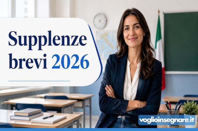 Supplenze brevi 2026
