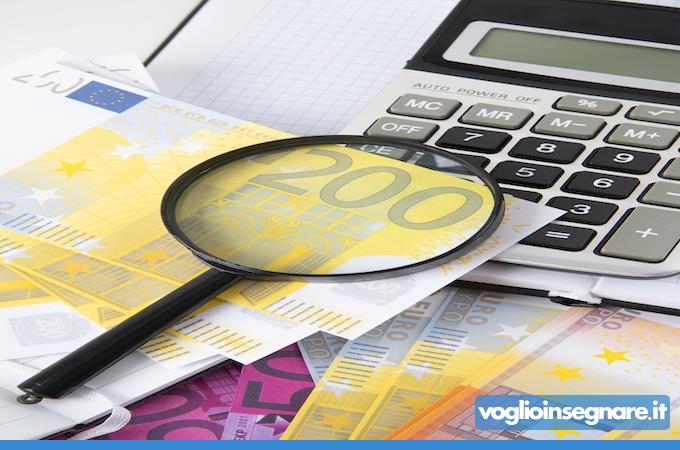 Stipendi scuola 2026