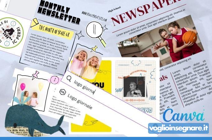 Come creare un giornalino scolastico con Canva