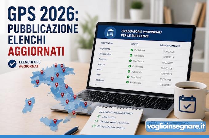 pubblicazione elenchi gps