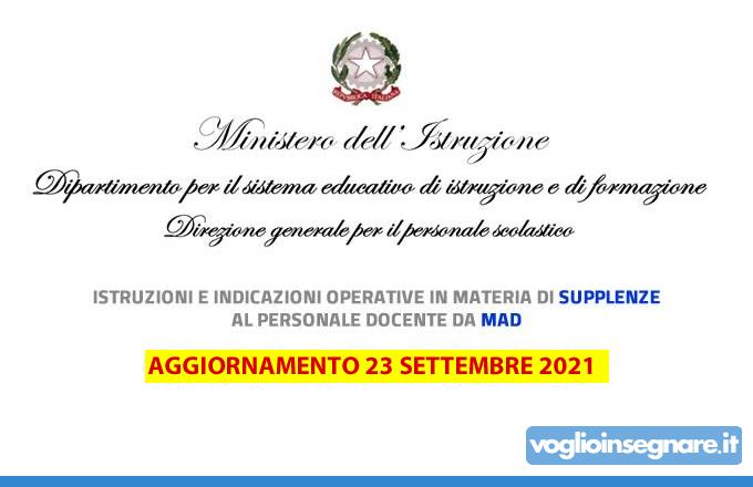 Nomine da MAD: è ufficiale la bozza della nota su sblocco vincolo per gli iscritti in GPS