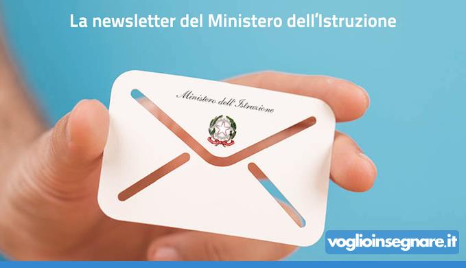 la nuova newsletter del Miur