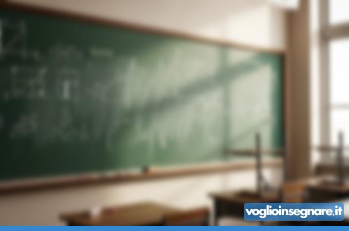 lavagna in classe