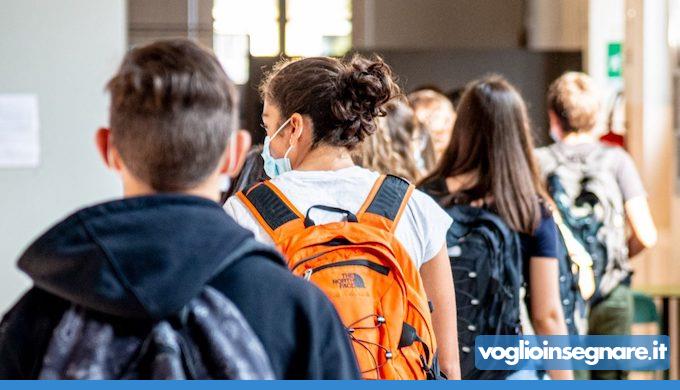 Oggi sono rientrati a scuola gli studenti delle zone arancioni